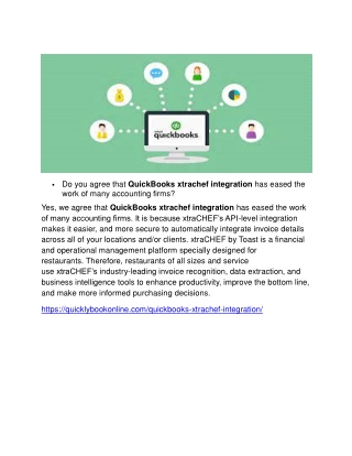 QuickBooks xtrachef integration