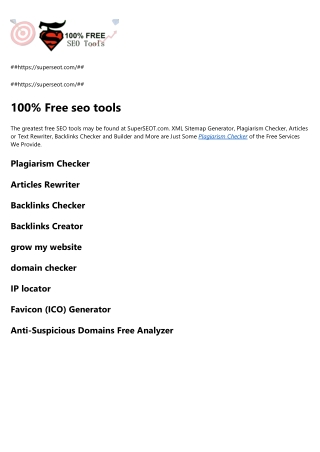 Backlinks Creator