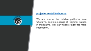Projector Rental Melbourne  Wwave.com.au