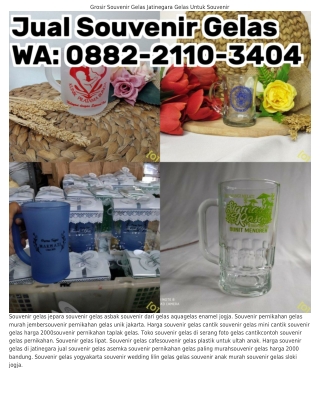 ౦882_2II౦_Зㄐ౦ㄐ (WA) Souvenir Gelas Kemas Mika Souvenir Gelas Sablon Bandung