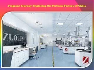 Fragrant Journey Exploring the Perfume Factory of China