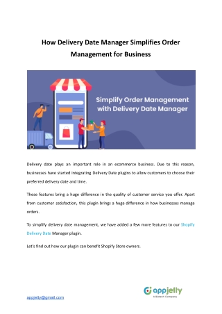 AppJetty_ Microblog_ How Delivery Date Manager Simplifies Order Management for Business