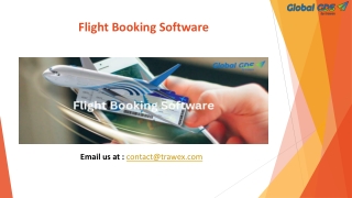 Flight Booking Software