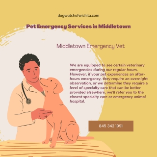 Pet Emergency Services in Middletown