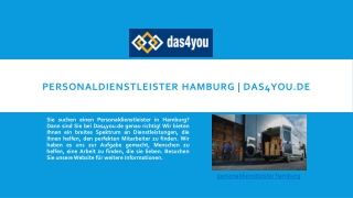 Personaldienstleister Hamburg | Das4you.de