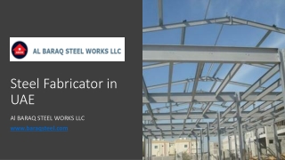 Steel Fabricator in UAE_