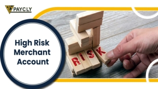 High-Risk Merchant Account Essential Points You Must Know About It