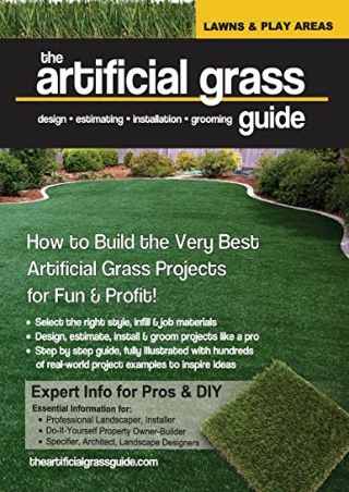 _PDF_ The artificial grass guide: design, estimating, installation and grooming