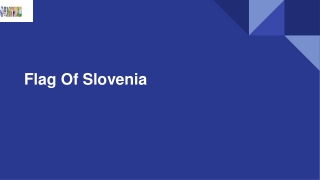 Flag Of Slovenia
