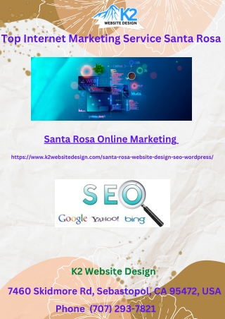 Top Internet Marketing Service Santa Rosa