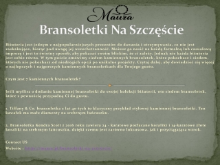 Bransoletki Na Szczęście