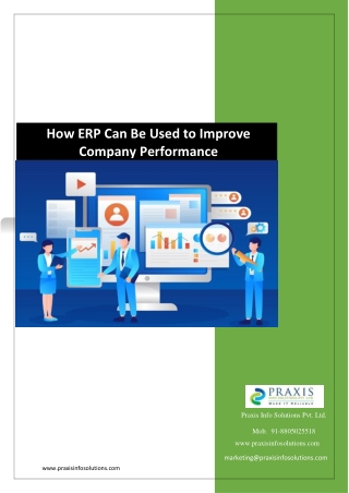 How ERP Can Be Used to Improve Company Performance