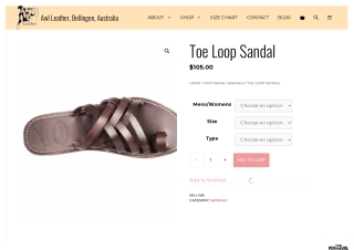 Buy Toe Loop Sandal Online in Australia