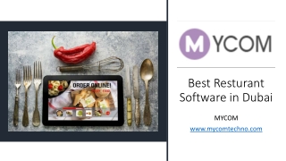 Best Resturant Software in Dubai_