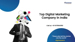 Top digital marketing company in India