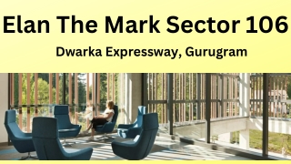 Elan The Mark Sector 106 Gurgaon - PDF