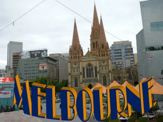 Australia Melbourne2 Cathedrals in Melbourne