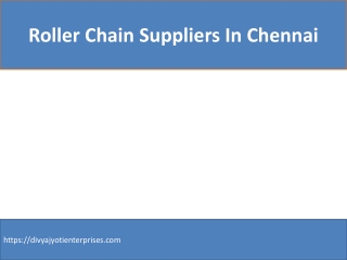 chain sprocket dealers in chhennai