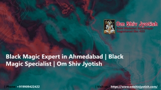 Black Magic Expert in Ahmedabad|Om shiv jyotish
