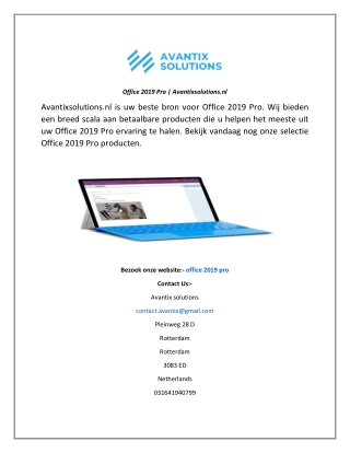 Office 2019 Pro