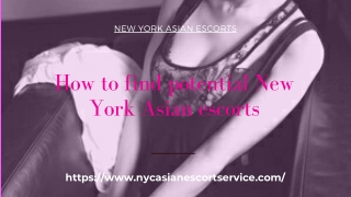 How to find potential New York Asian models