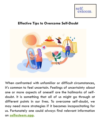 Effective Tips to Overcome Self-Doubt