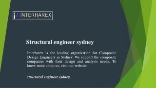 Structural engineer sydney  Interharex