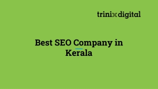 Best SEO Company in Kerala