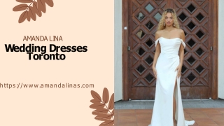 Wedding Dresses Toronto