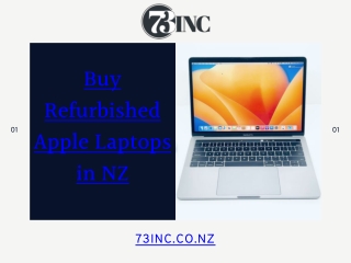 Buy Refurbished Apple Laptops NZ at the Lowest Price | 73inc
