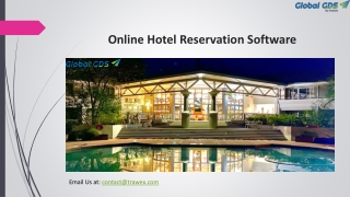 Online Hotel Reservation Software