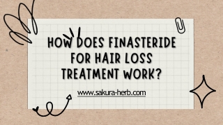How Does Finasteride for Hair Loss Treatment Work