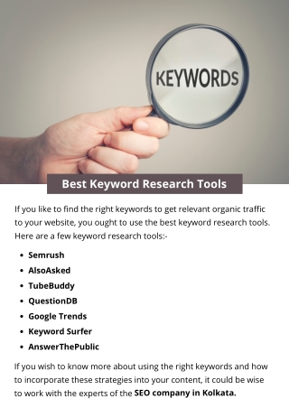 Best Keyword Research Tools