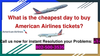 What is the cheapest day to buy American Airlines tickets