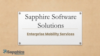 Enterprise Mobility Services