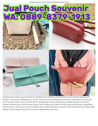 ౦889-8З79-I9IЗ (WA) Pouch Dari Kulit Dompet Pouch Koin