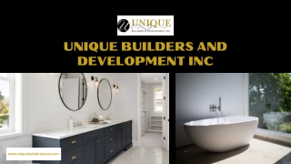 Bathroom Remodeling Houston - Unique Builders