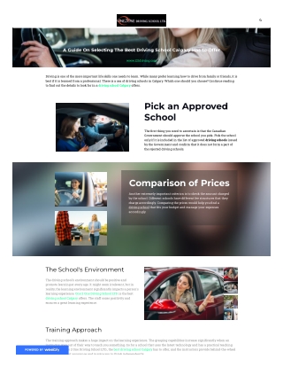 Driving School Calgary, Driving lessons Calgary, Calgary Driving School