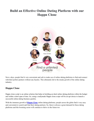 Happn Clone - Appkodes