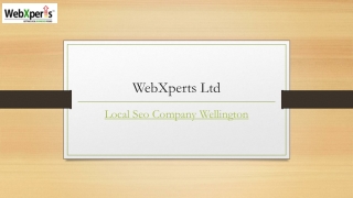 Local Seo Company Wellington | Webxperts.co.nz