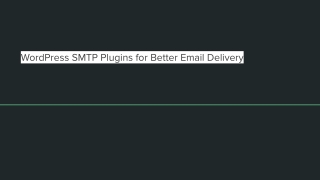 Best WordPress SMTP Plugins for Better Email Delivery
