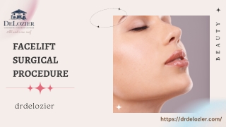 Get to Know About Facelift Surgical Procedure