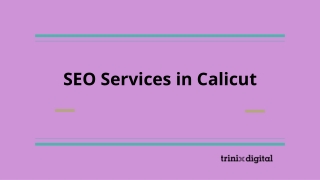 SEO Services in Calicut