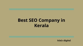Best SEO Company in Kerala
