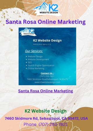 Santa Rosa Online Marketing