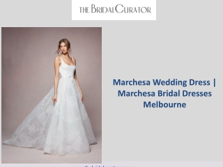 Marchesa Wedding Dress | Marchesa Bridal Dresses Melbourne