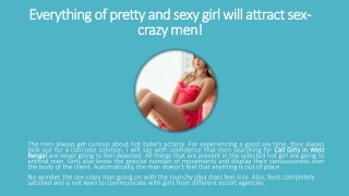 Everything of pretty and sexy girl will attract