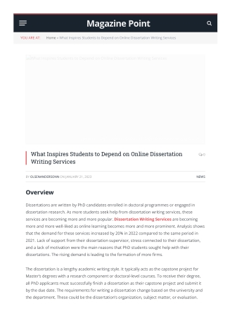 Complete Your Dissertation on any Topics at an Affordable Cost