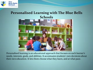 Best Schools in Gurgaon - The Blue Bells School