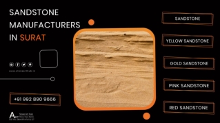 Sandstone Manufacturer in Surat - Call Now 9928909666